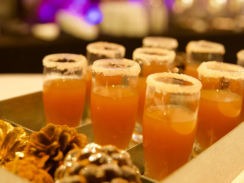 Craft bourbon cocktails at Market Kitchen & Bar